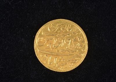 Lot 36 - An India Bengal Gold Half Mohur