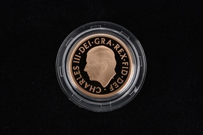 Lot 39 - A Charles III Proof Gold Sovereign