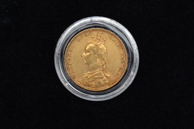 Lot 44 - A Victoria full Gold Sovereign