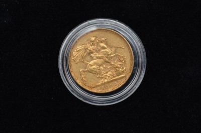 Lot 44 - A Victoria full Gold Sovereign