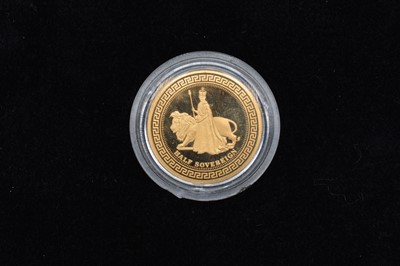 Lot 45 - A Tristan Da Cunha Gold Half Sovereign