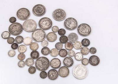 Lot 59 - A collection of British silver coinage