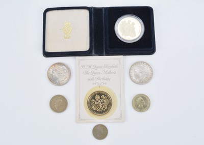 Lot 92 - A Pair of United States Silver Morgan Dollars