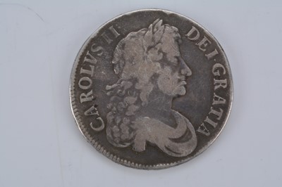 Lot 97 - A 1676 Charles II Crown