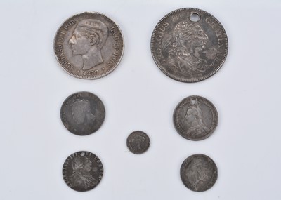 Lot 98 - A small collection of 19th century Silver coinage