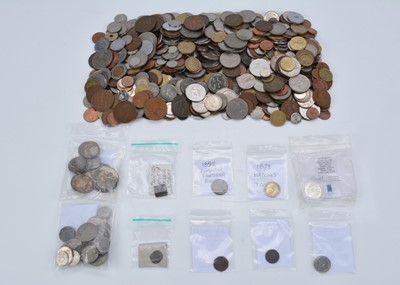 Lot 108 - A small collection of World Silver coinage