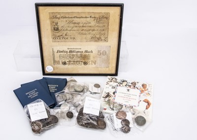 Lot 124 - A collection of Pre Decimal British Coinage
