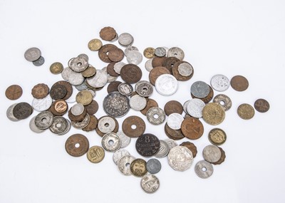 Lot 126 - A small bag of world coinage