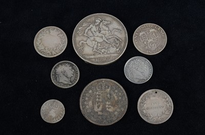 Lot 131 - A collection of British silver coinage