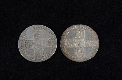 Lot 132 - Two George II Silver Sixpences