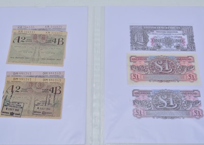 Lot 139 - A collection of world banknotes