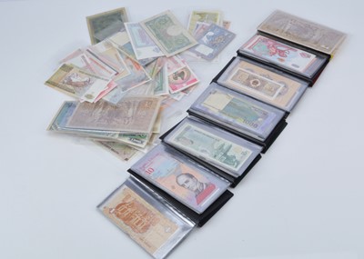 Lot 145 - A collection of world bank notes