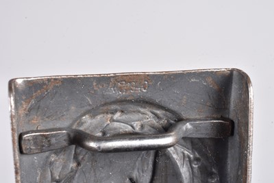 Lot 696 - A Luftwaffe leather belt and buckle