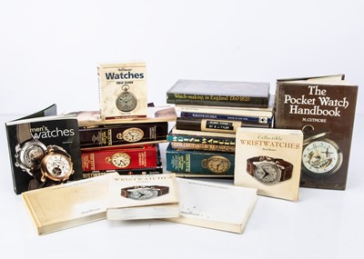 Lot 22 - A collection of watch and related books and publications