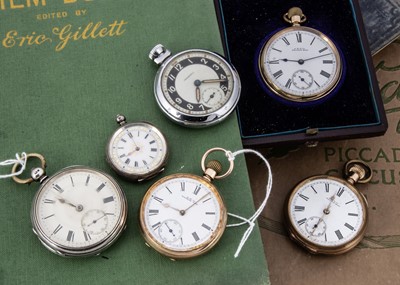 Lot 28 - Six various pocket watches