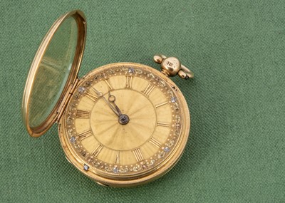 Lot 35 - An early Victorian 18ct gold open face pocket watch by Dulin Conhill