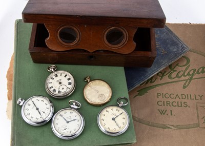 Lot 42 - Five 20th century pocket watches