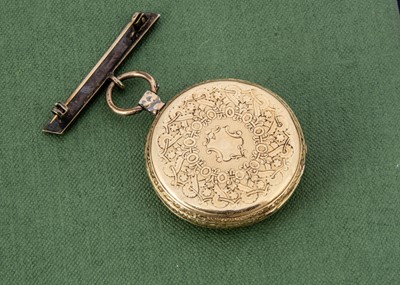 Lot 47 - A Victorian 18ct gold open faced pocket watch