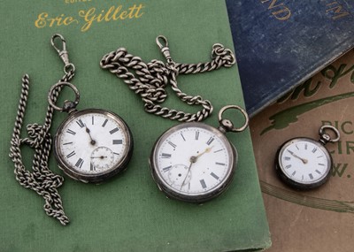 Lot 49 - Three Victorian silver pocket watches