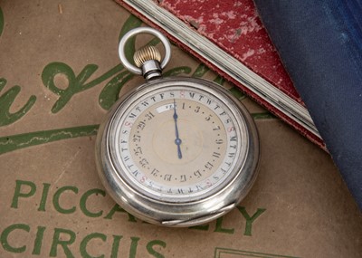 Lot 50 - A nice early 20th century silver pocket watch from Edwards & Sons