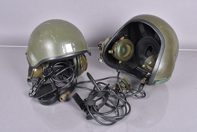 Lot 703 - A British Army M76 Armoured Unit M.F.V Tank Crew helmet