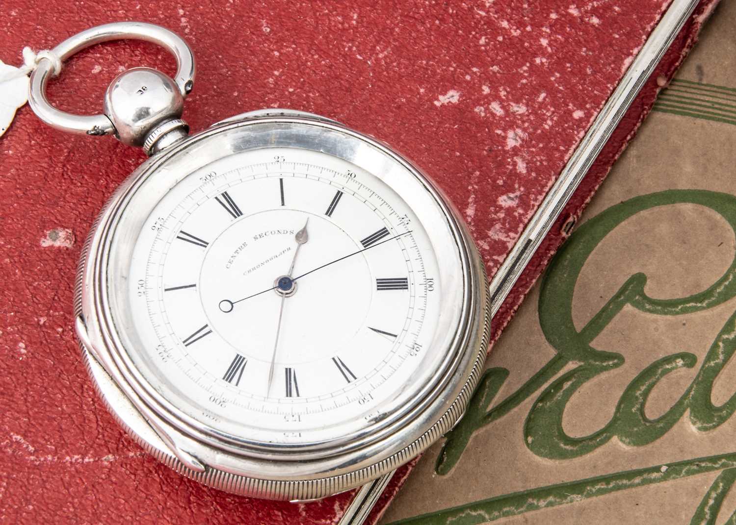 Lot 66 - An oversized Victorian silver open faced pocket watch