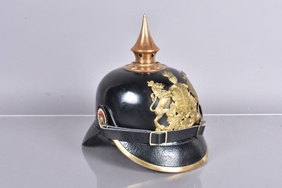 Lot 706 - A German Wurttemberg Other Rank Pickelhaube