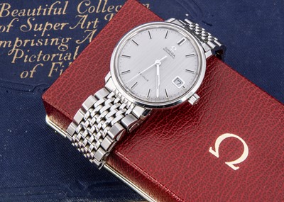 Lot 93 - A circa 1970's Omega Deville automatic stainless steel wristwatch