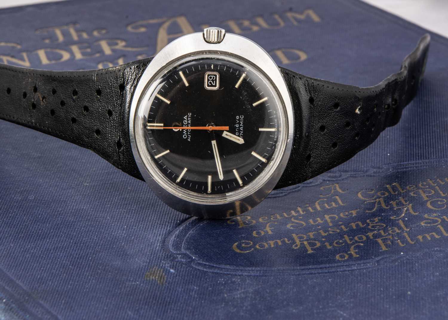 Lot 96 - A c1970s Omega Automatic Dynamic stainless steel wristwatch