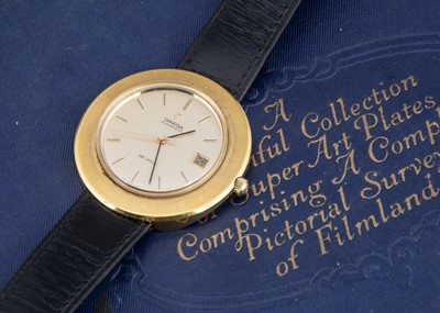 Lot 99 - A c1960s Omega De Ville Automatic gold plated dress wristwatch