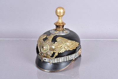 Lot 707 - A Prussian Garde Officer's Private Purchase Pickelhaube