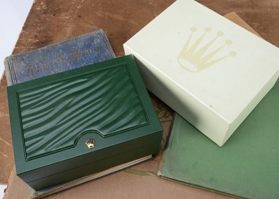 Lot 107 - An empty Rolex wristwatch box