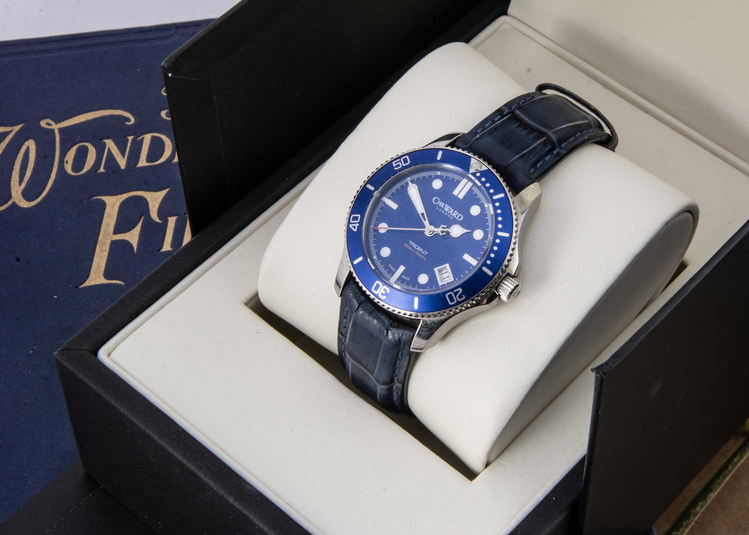 Lot 132 - A modern Christopher Ward C60 Trident 300 quartz stainless steel wristwatch