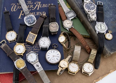 Lot 149 - A group of modern and vintage watches