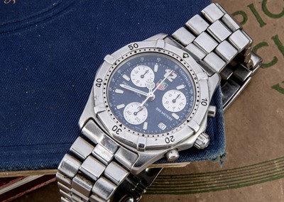 Lot 159 - A circa 2007 Tag Heuer Professional 200 stainless steel quartz wristwatch