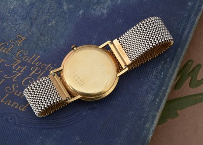 Lot 188 - A c1960s Phenix manual wind 18ct gold cased wristwatch head