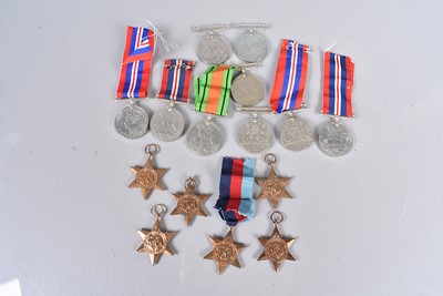 Lot 742 - A collection of British WWII medals