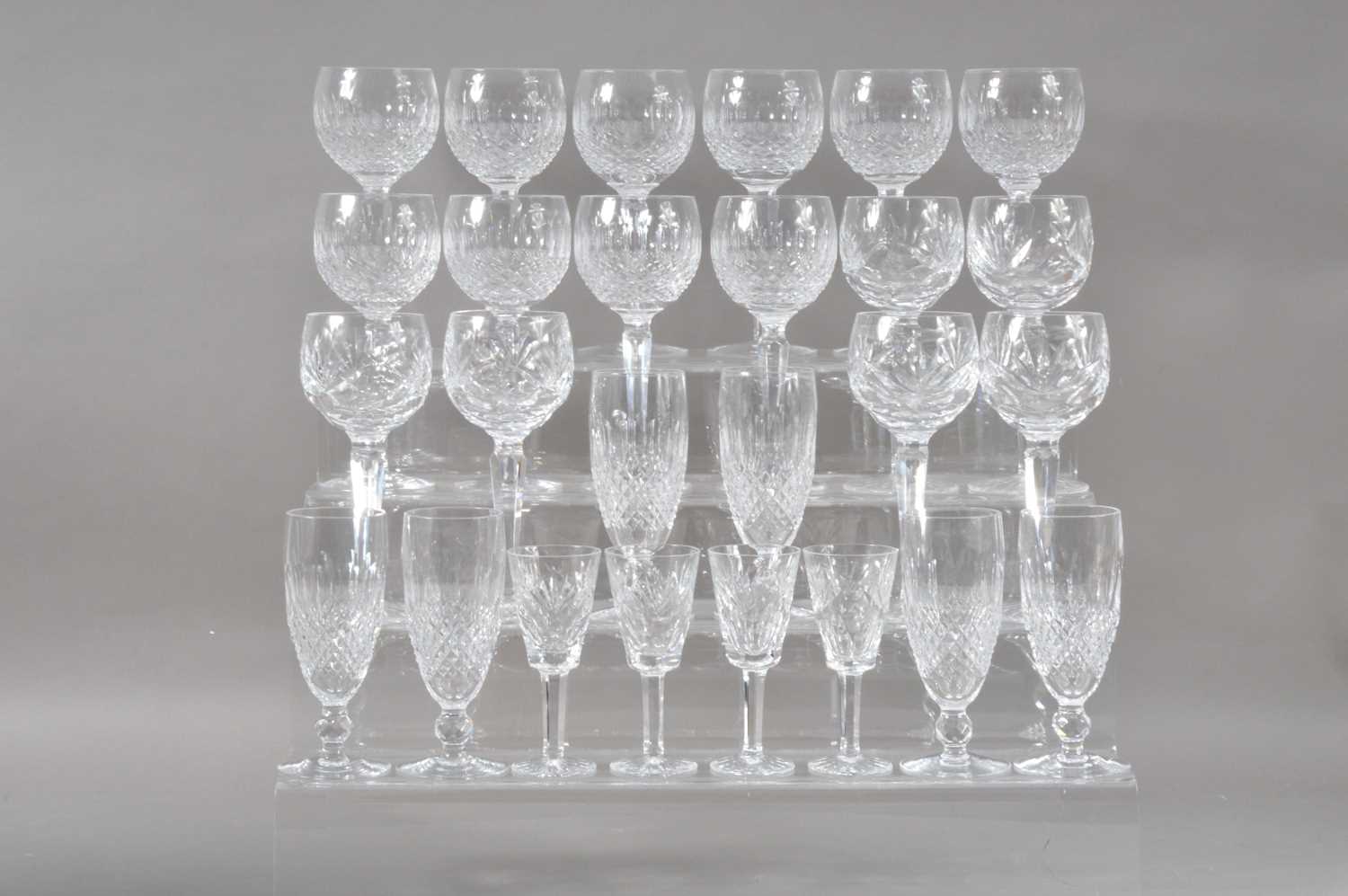 Lot 55 - A collection of Waterford crystal glasses