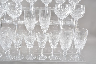 Lot 55 - A collection of Waterford crystal glasses
