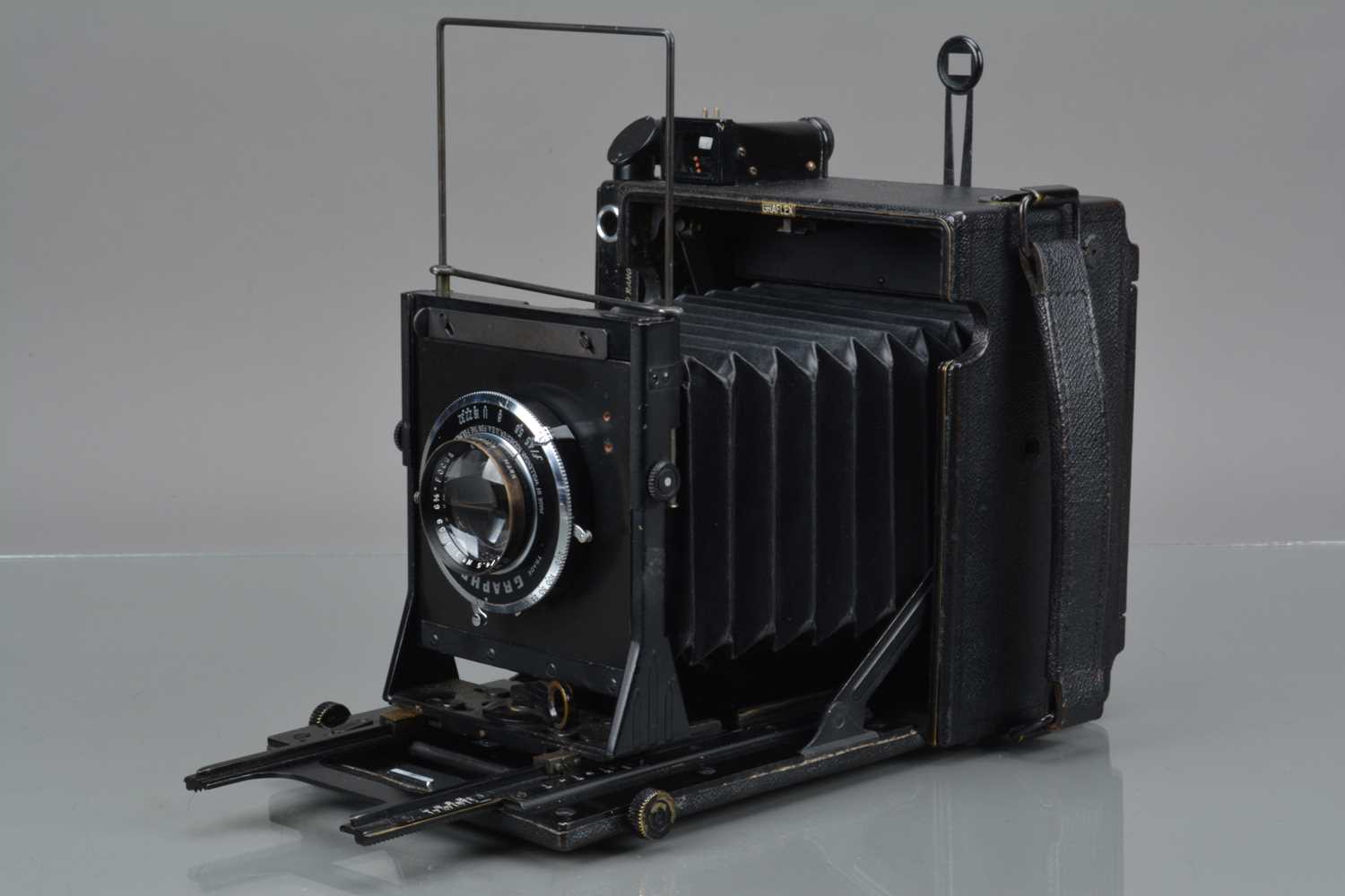 Lot 65 - A Graflex Anniversary Speed Graphic 4'' x 5'' Camera