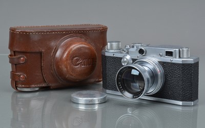 Lot 97 - A Canon S-II Rangefinder Camera
