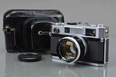 Lot 108 - A Canon 7s Rangefinder Camera