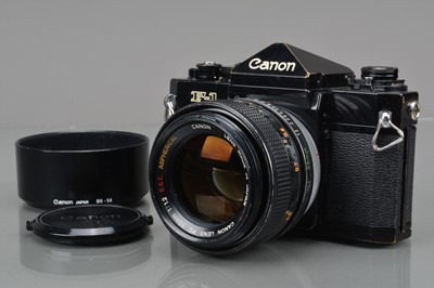 Lot 109 - A Canon F-1 SLR Camera