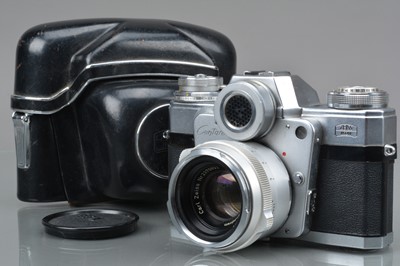 Lot 110 - A Zeiss Ikon Contarex ''Bullseye'' SLR Camera