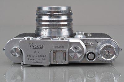 Lot 115 - A Nicca 3-S Rangefinder Camera