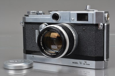 Lot 138 - A Canon VT de Luxe VTDZ Rangefinder camera