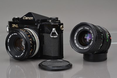 Lot 139 - A Canon F-1 SLR Camera