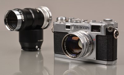Lot 149 - A Nippon Kogaku Nikon S2 Rangefinder Camera