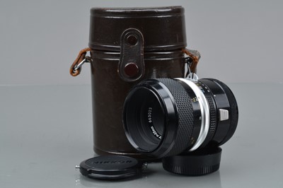 Lot 170 - A Nikon Micro Nikkor-P 55mm f/3.5 Ai lens
