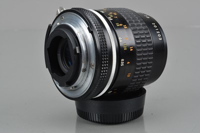 Lot 171 - A Nikon Micro Nikkor 55mm f/2.8 Ai-S lens